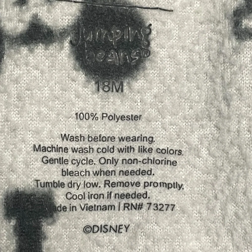Disney Kids Boys Black and Gray Mickey Mouse Fleece Sweatshirt - Picture 3 of 6